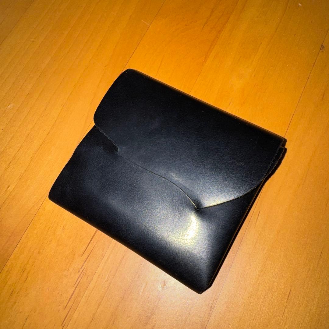 【しょう】所作　CP3.5 ブライドルレザー　ブラック　黒　ミニ財布