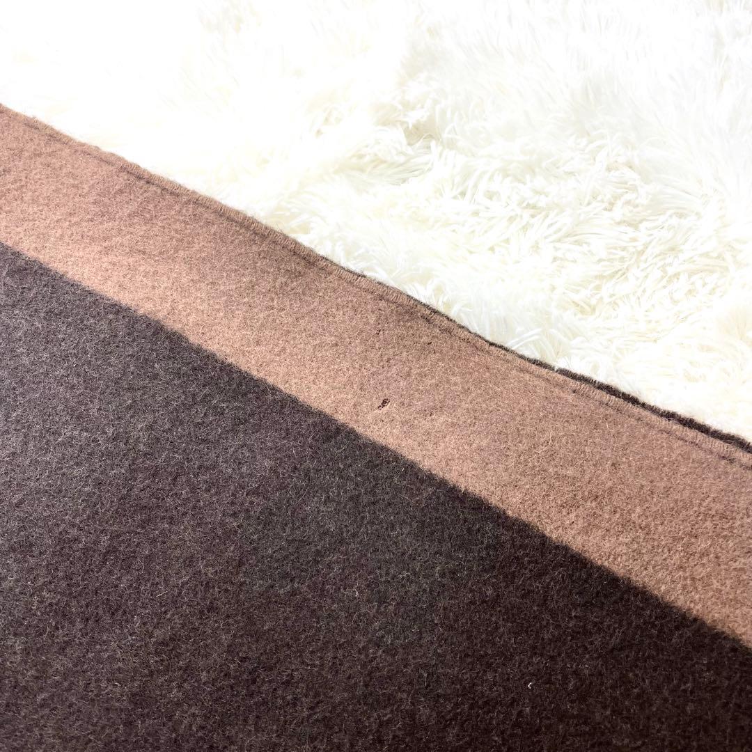 ルイヴィトン　マフラー　M72204 ウール×アンゴラ ブラウン デカロゴ