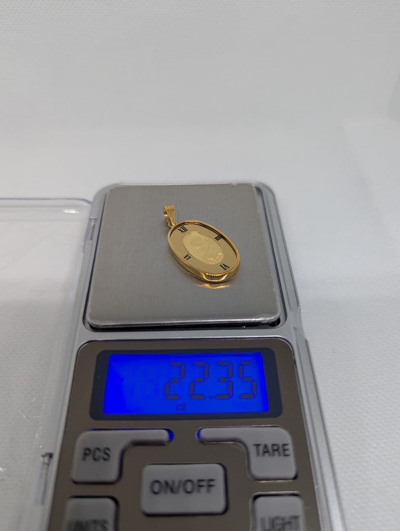 マリアペンダントトップ　24金　18金