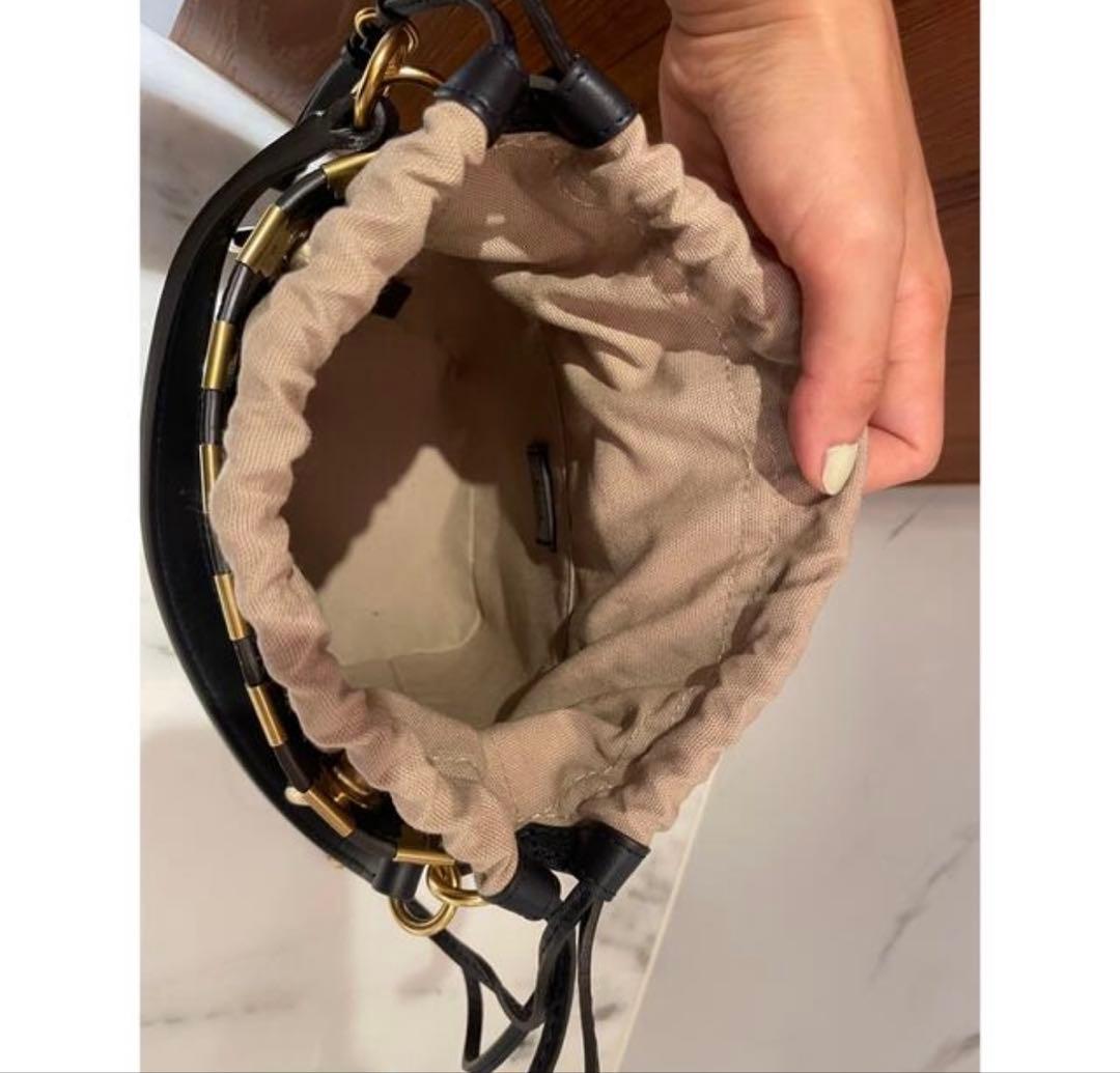 a*i様 ヘビ柄バケットショルダーバッグ