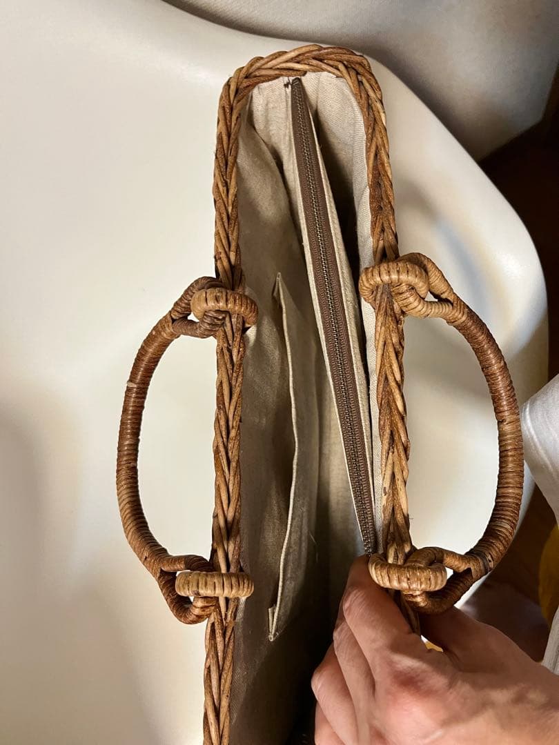 あけび　カゴバッグ　【8月20日までお値下げ中】