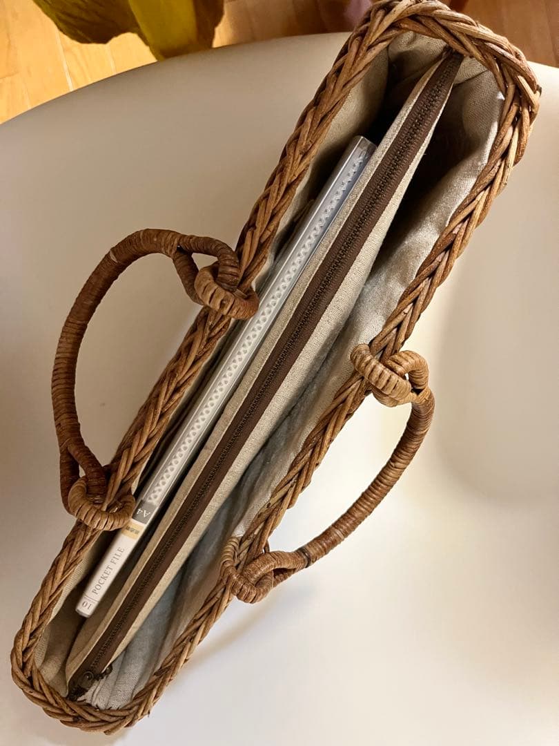 あけび　カゴバッグ　【8月20日までお値下げ中】