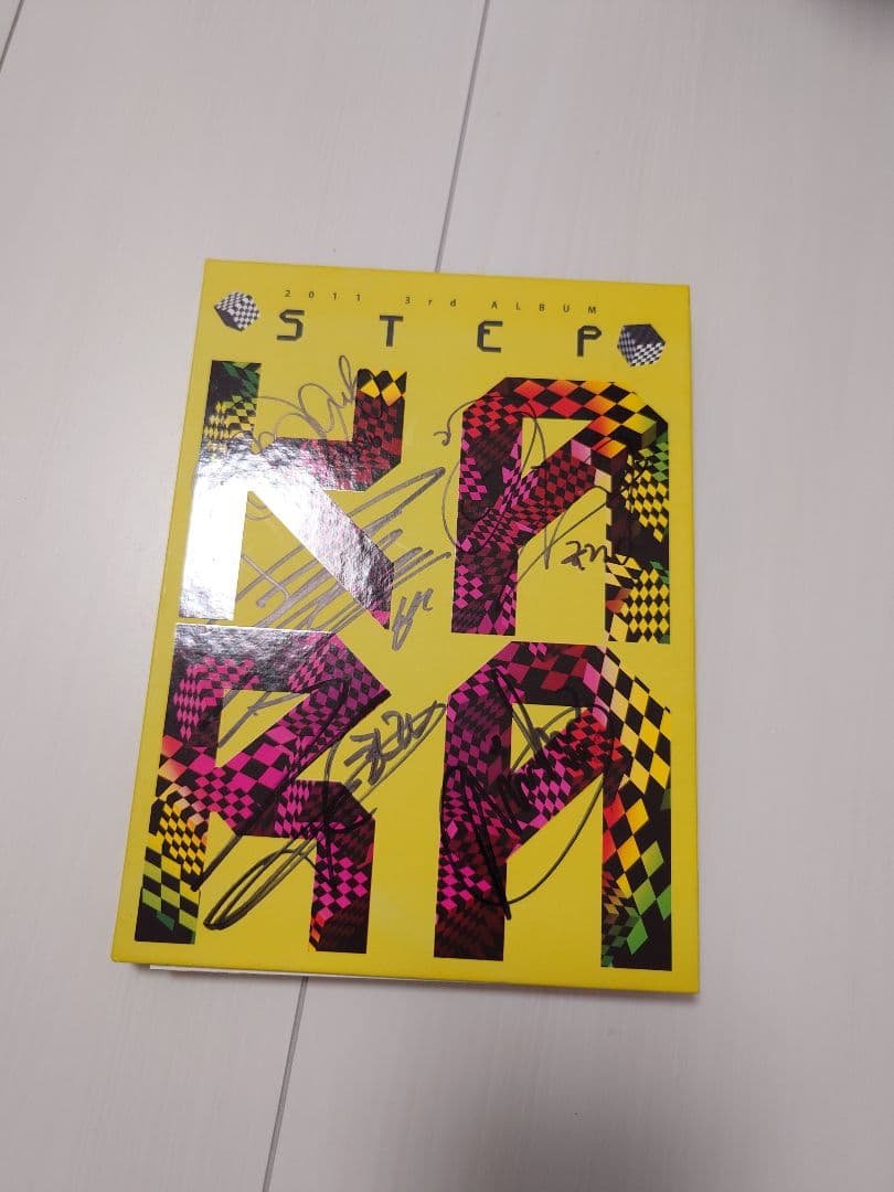 KARA　サード・アルバム　ステップ　サイン付き