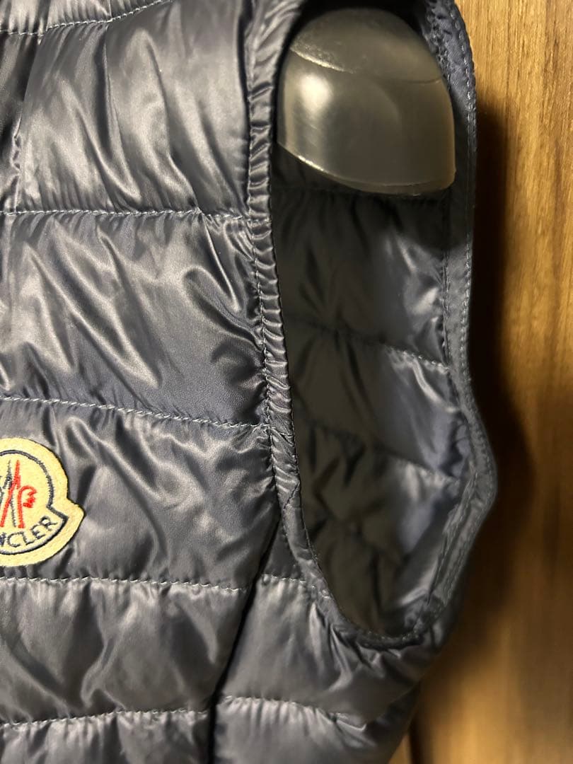 MONCLERモンクレールLIANEGILETダウンベストリアーネベストネイビー