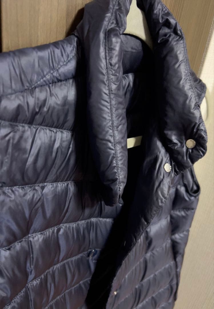 MONCLERモンクレールLIANEGILETダウンベストリアーネベストネイビー