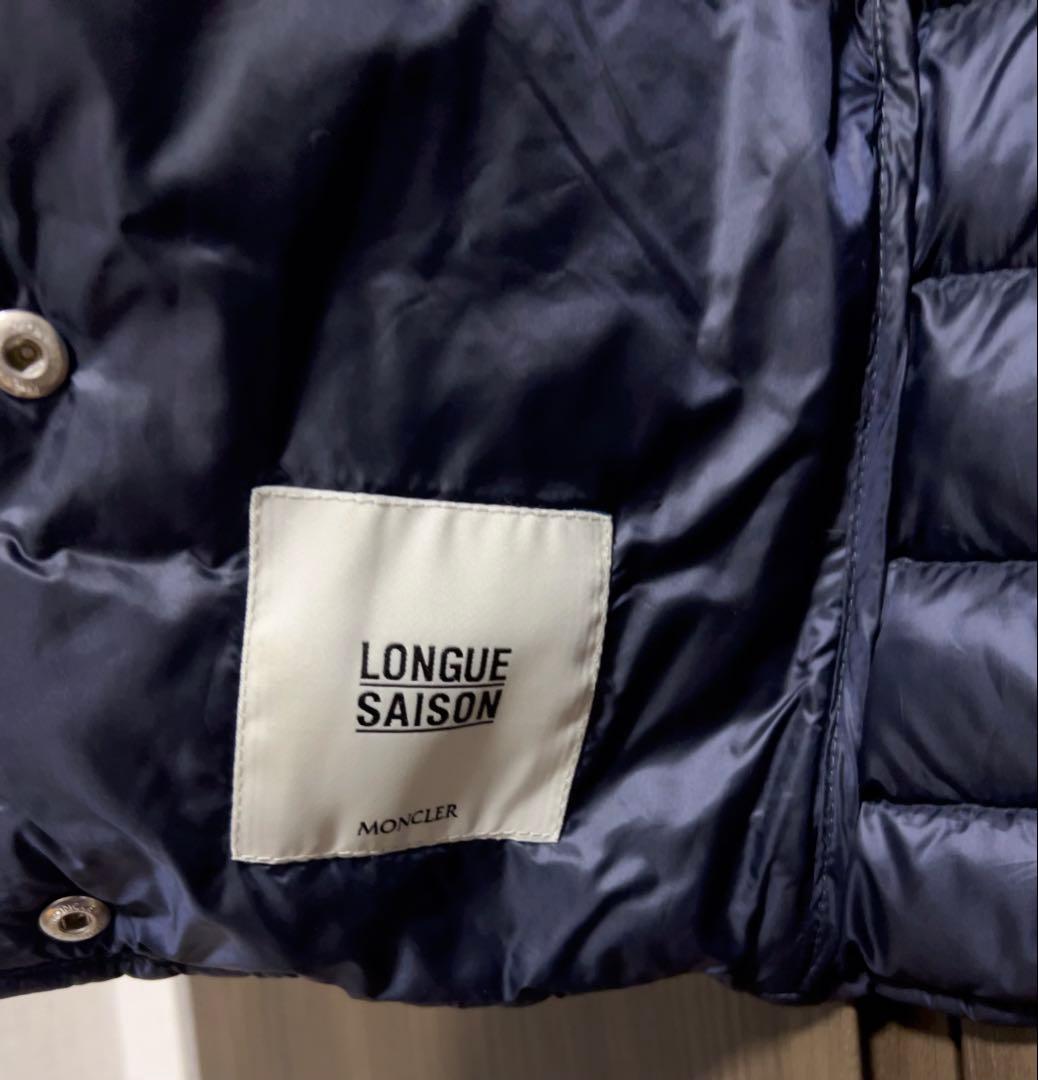 MONCLERモンクレールLIANEGILETダウンベストリアーネベストネイビー