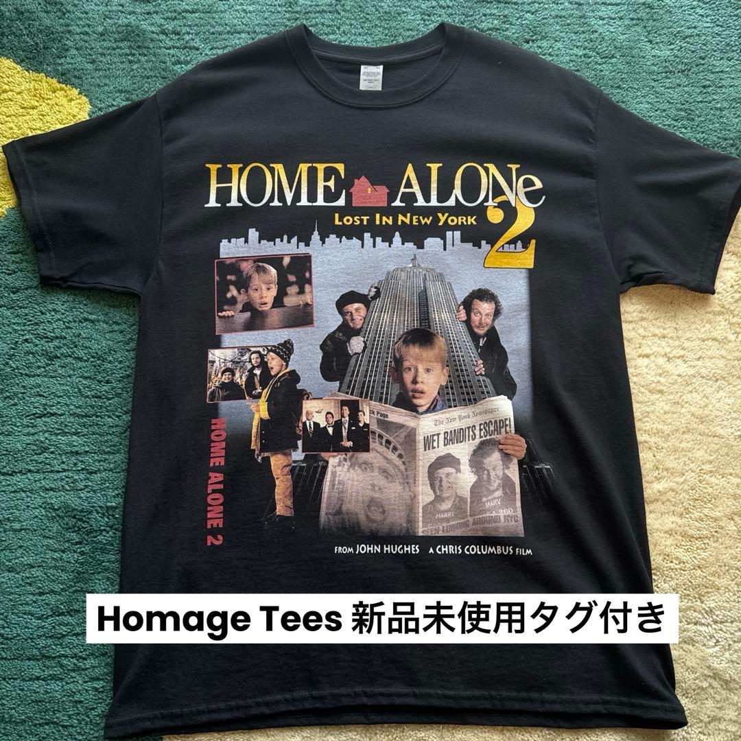Homage Tees ホームアローン2 Tシャツ Lサイズ 黒