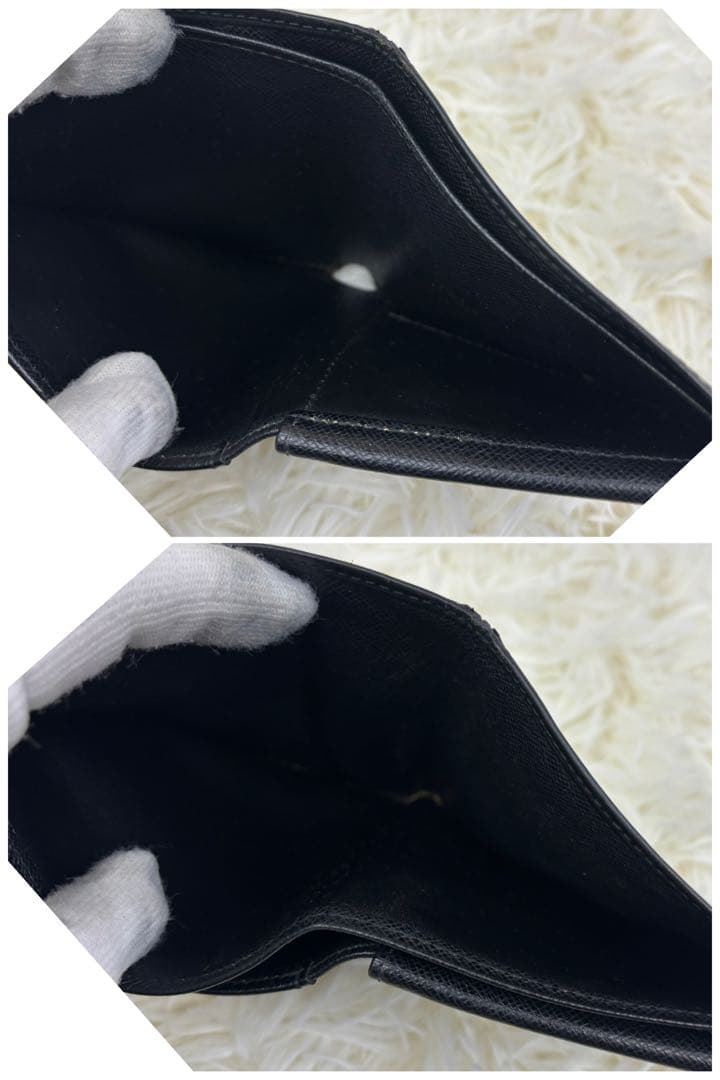 ルイヴィトン エピ ポルトモネ カルトクレディ 折り財布 黒 M63542