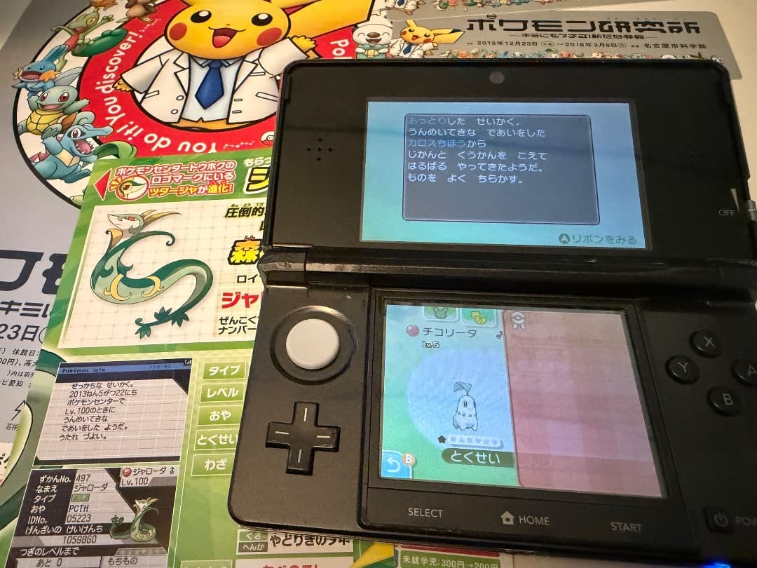 ポケモン　ムーン　ソフト　配布多数　チラシ付き