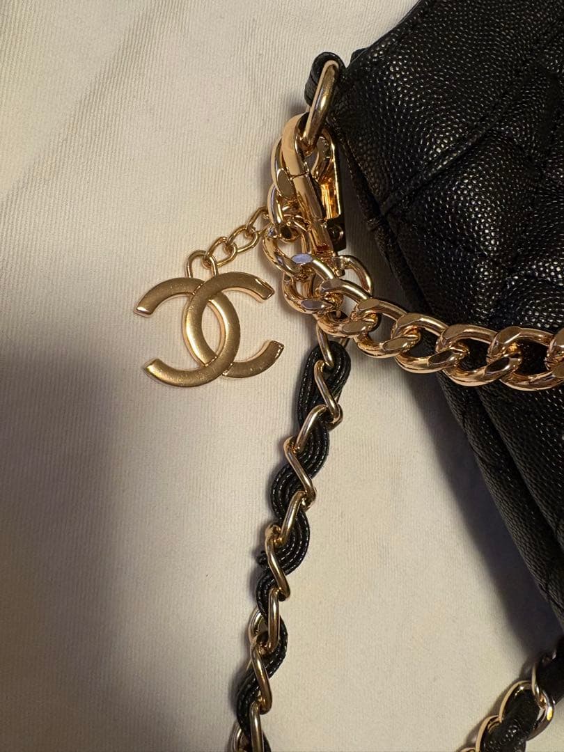 CHANEL ノベルティ ショルダーバッグ 実物撮影