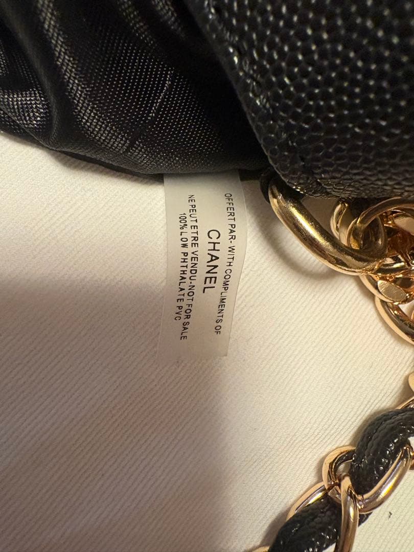 CHANEL ノベルティ ショルダーバッグ 実物撮影