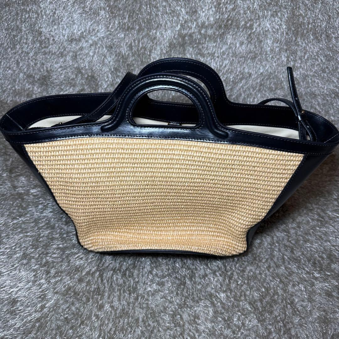 MARNI かごバッグ　ブラック