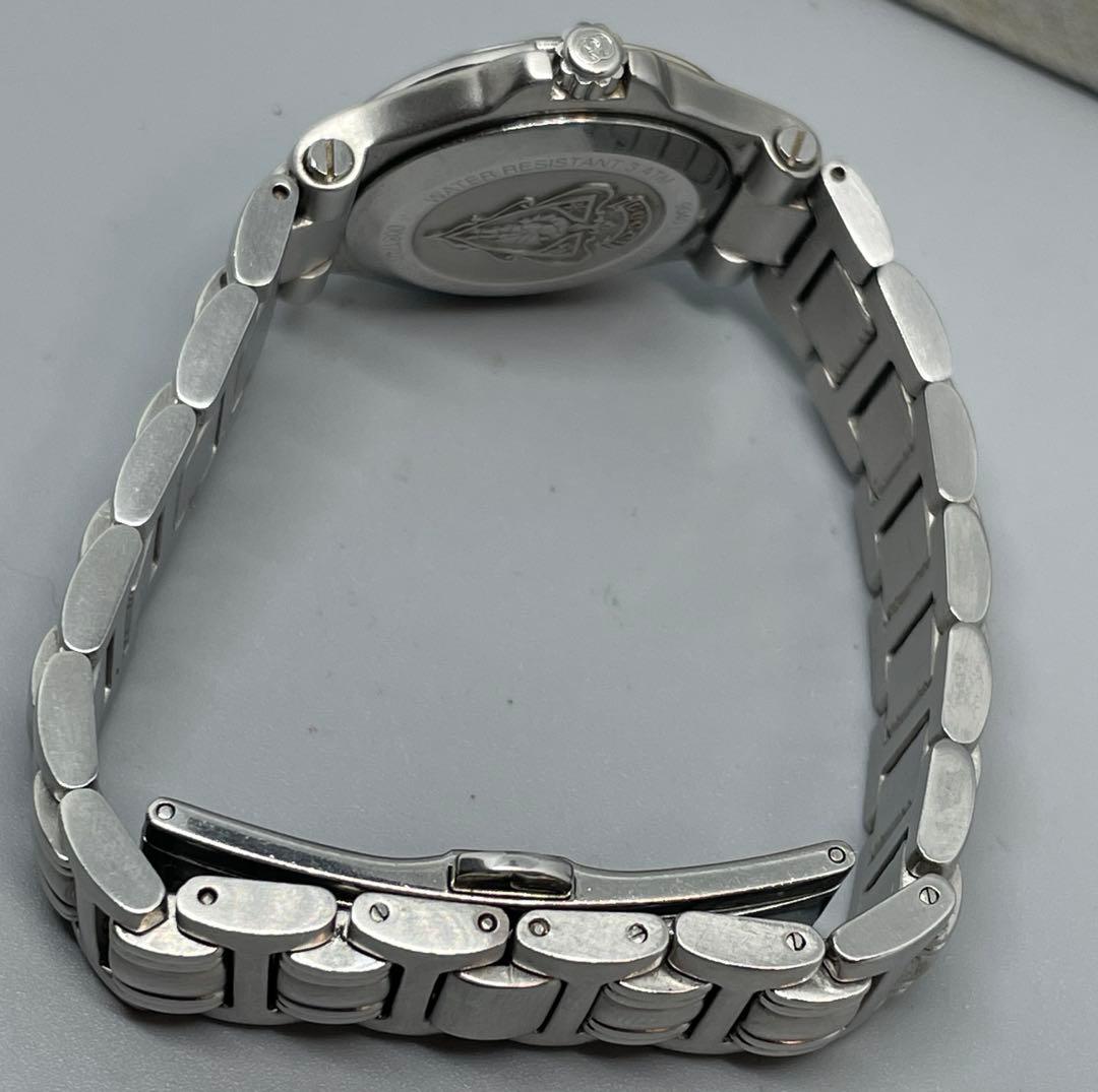 GUCCI 9040L ラウンドデイト Qz ブラック 電池交換済み