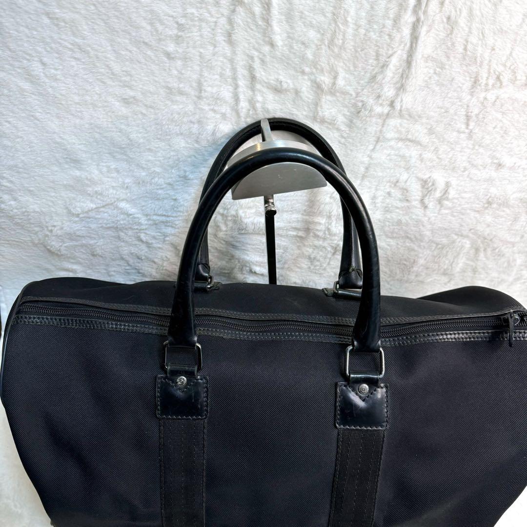 【美品】ハンティングワールド　ボストンバッグ　大容量　旅行　ハンドバッグ　黒