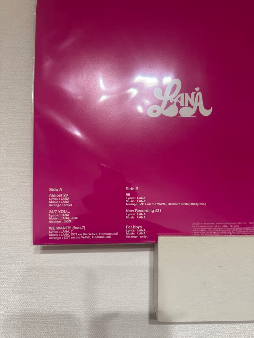 LANA ラッパー レコード allmost20