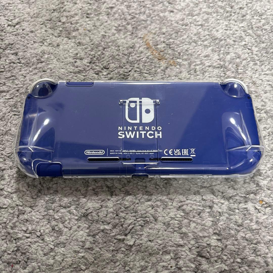 Nintendo Switch Lite クリアブルー 本体 箱あり