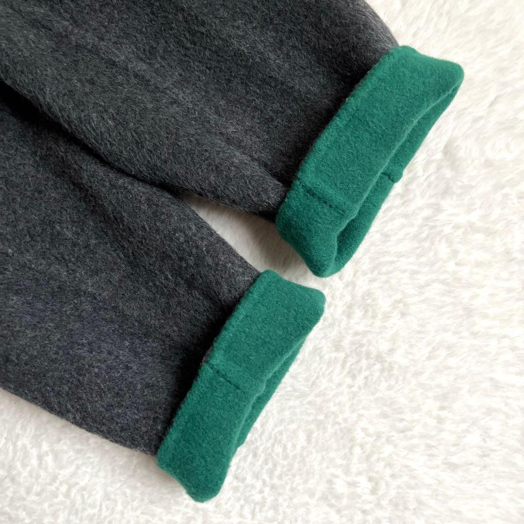 美品✨エンフォルド ウール リバーコート チェスター コクーン グレー×グリーン