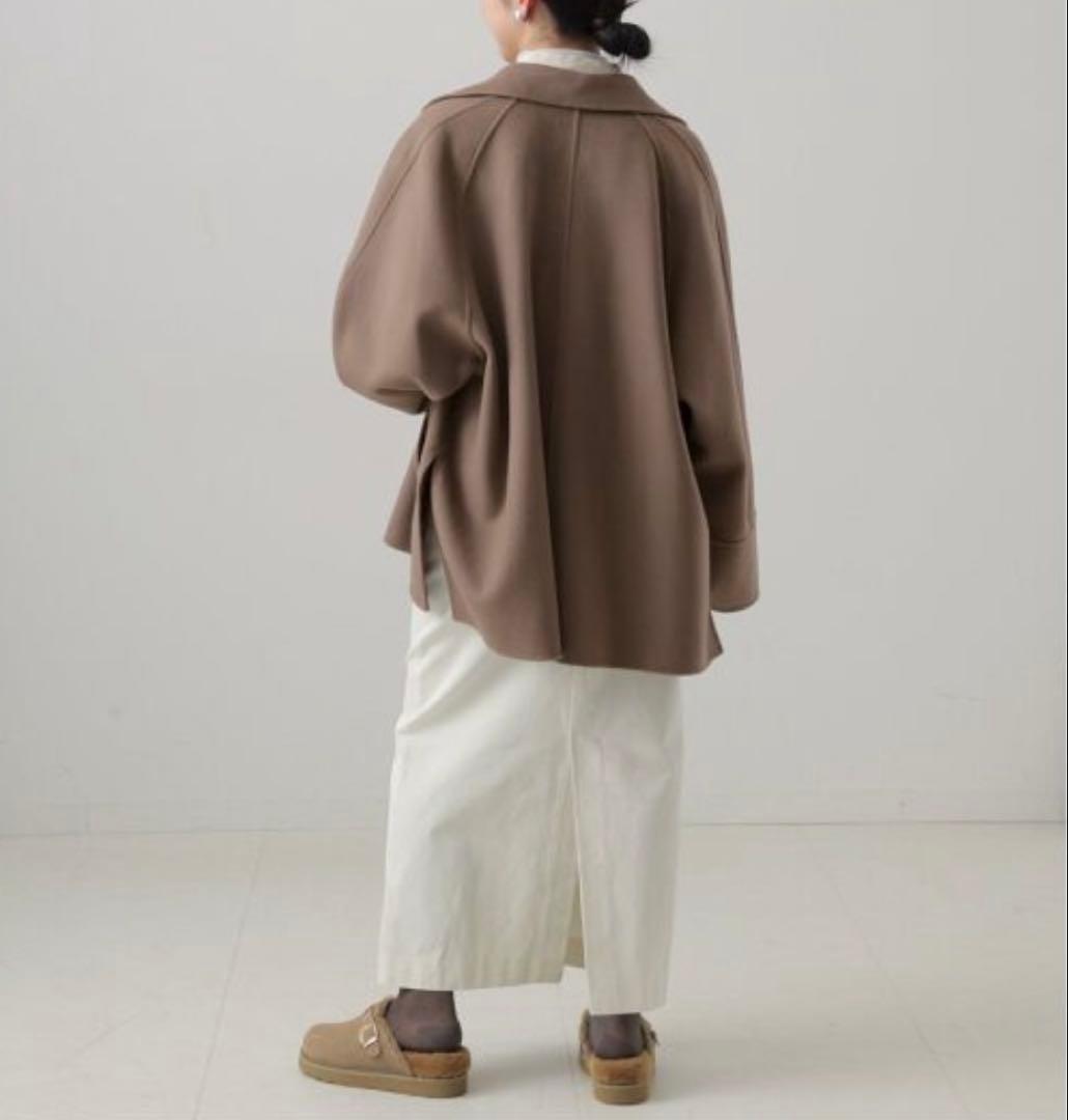 専用　IENA スーパー160ダブルフェイスショートコート　38