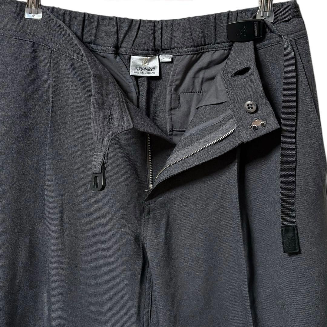 GRAMICCI × BEAMS LIGHTS 別注ウールライク パンツ