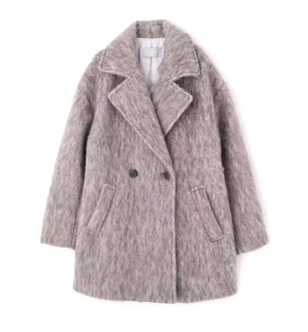 JILL by JILL STUART シャギーコート グレー　Sサイズ