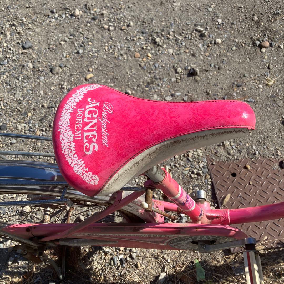 ビンテージ ブリヂストン アグネスチャン 幼児用自転車 アグネスドレミ 当時物