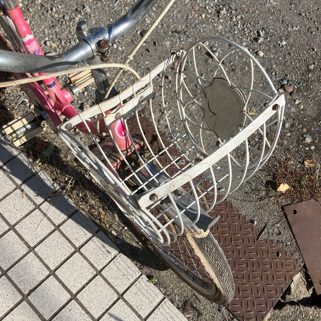 ビンテージ ブリヂストン アグネスチャン 幼児用自転車 アグネスドレミ 当時物