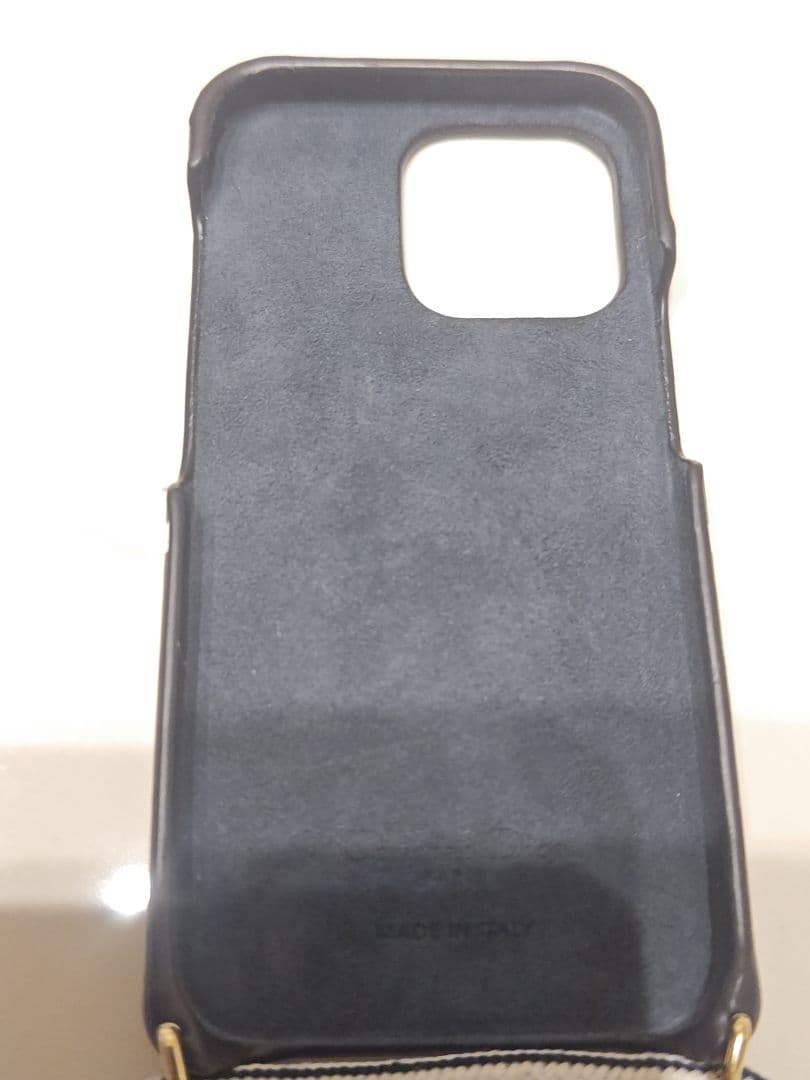 Christian Dior ストラップ付きiPhone13PROケース