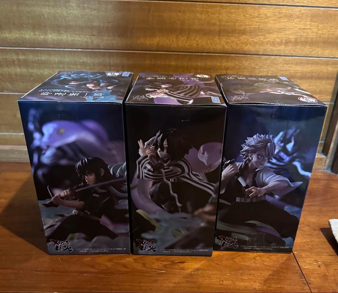 鬼滅の刃xrosslink 時透無一郎　伊黒小芭内　不死川実弥　3体まとめ売り