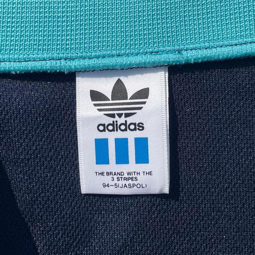 ク*ん様 【90s】Japan製 adidas トレフォイル トラックジャケット