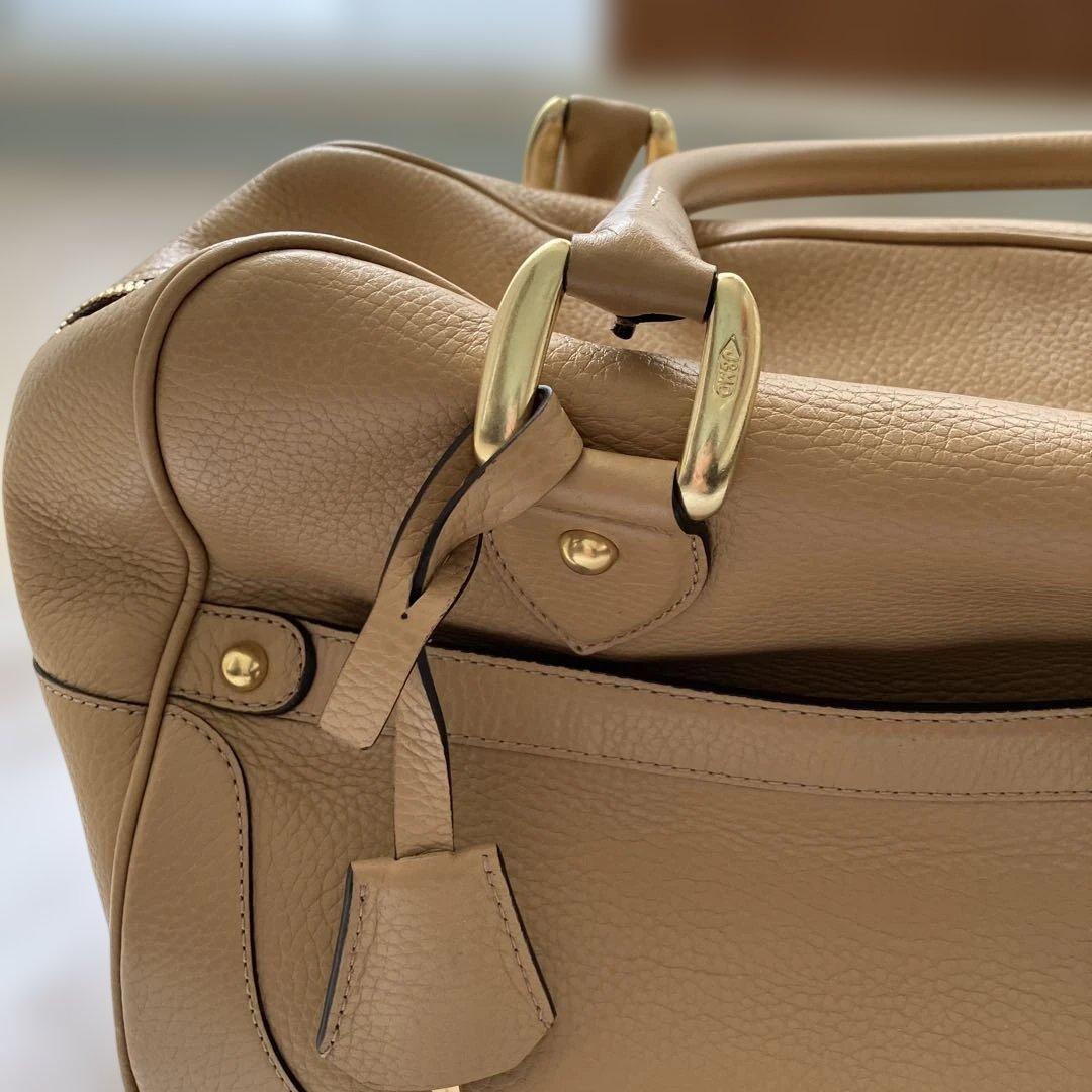 J&M DAVIDSON MIA ミア 上質レザー ボストンバッグ 定価26万円