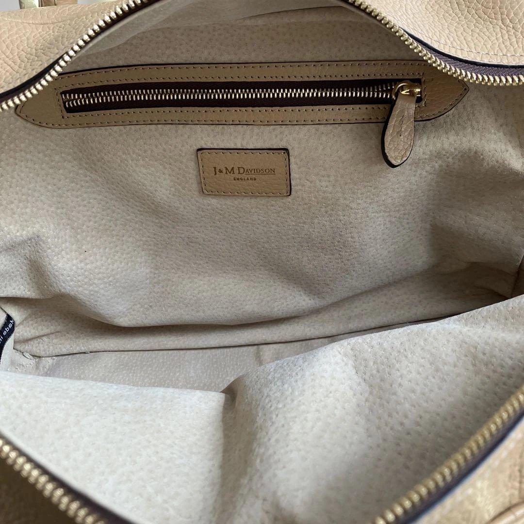 J&M DAVIDSON MIA ミア 上質レザー ボストンバッグ 定価26万円