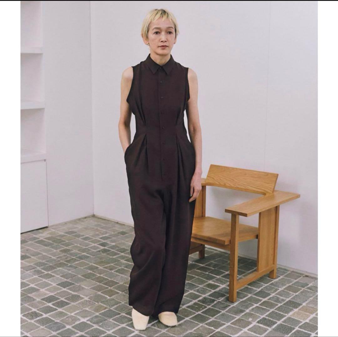 サロペット・オーバーオール・オールインワン Linen Sleeveless Combinaison todayful