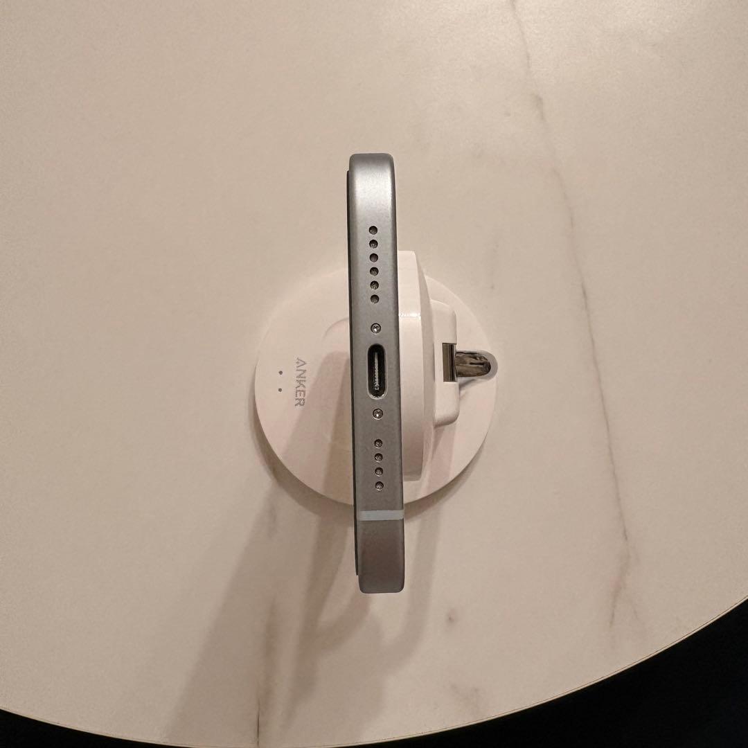 【美品】iPhone15plus 128GB ブルー 91%