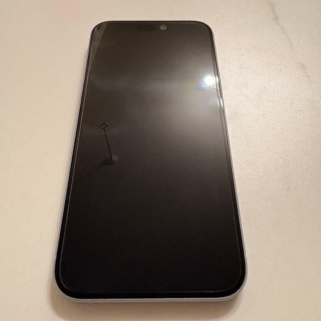 【美品】iPhone15plus 128GB ブルー 91%
