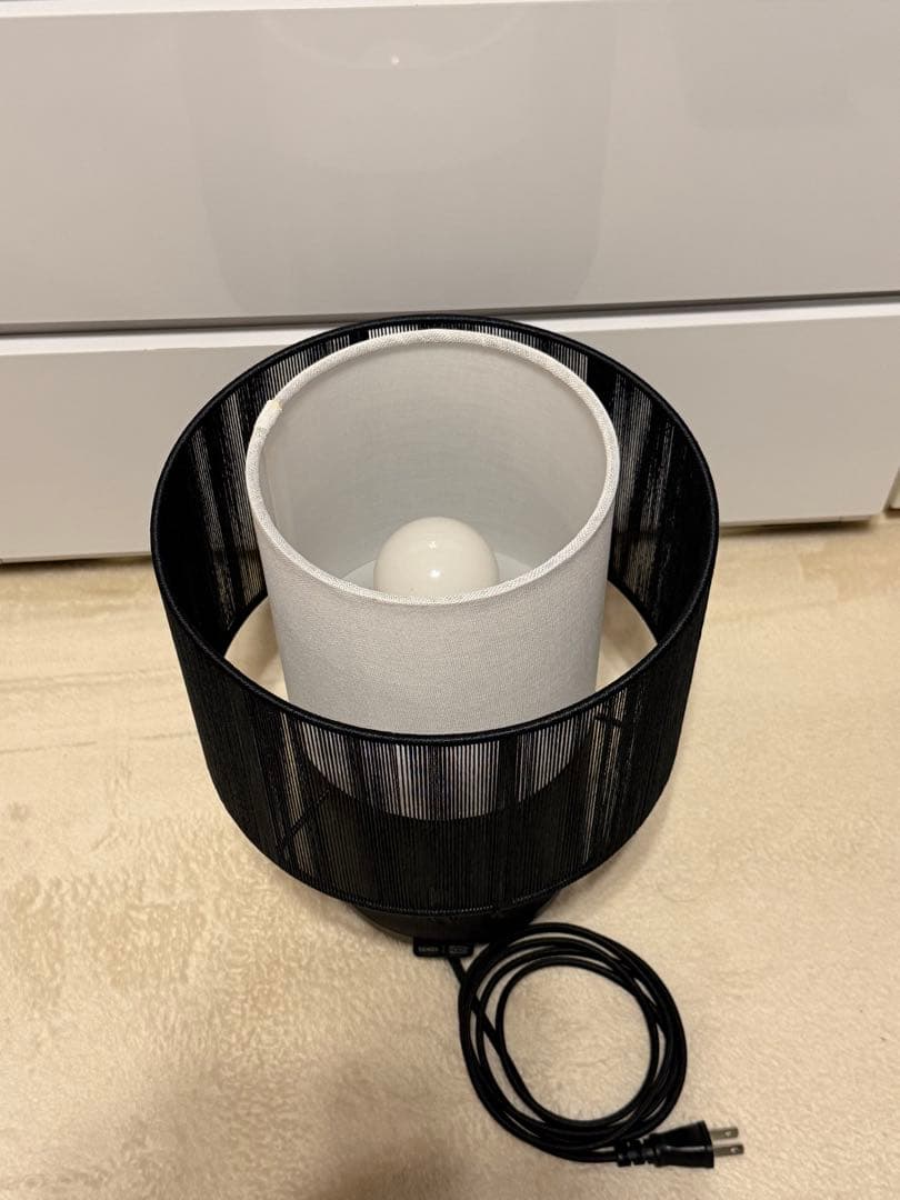 極美品 IKEA SYMFONISK（シンフォニスク）スピーカーランプベース 黒