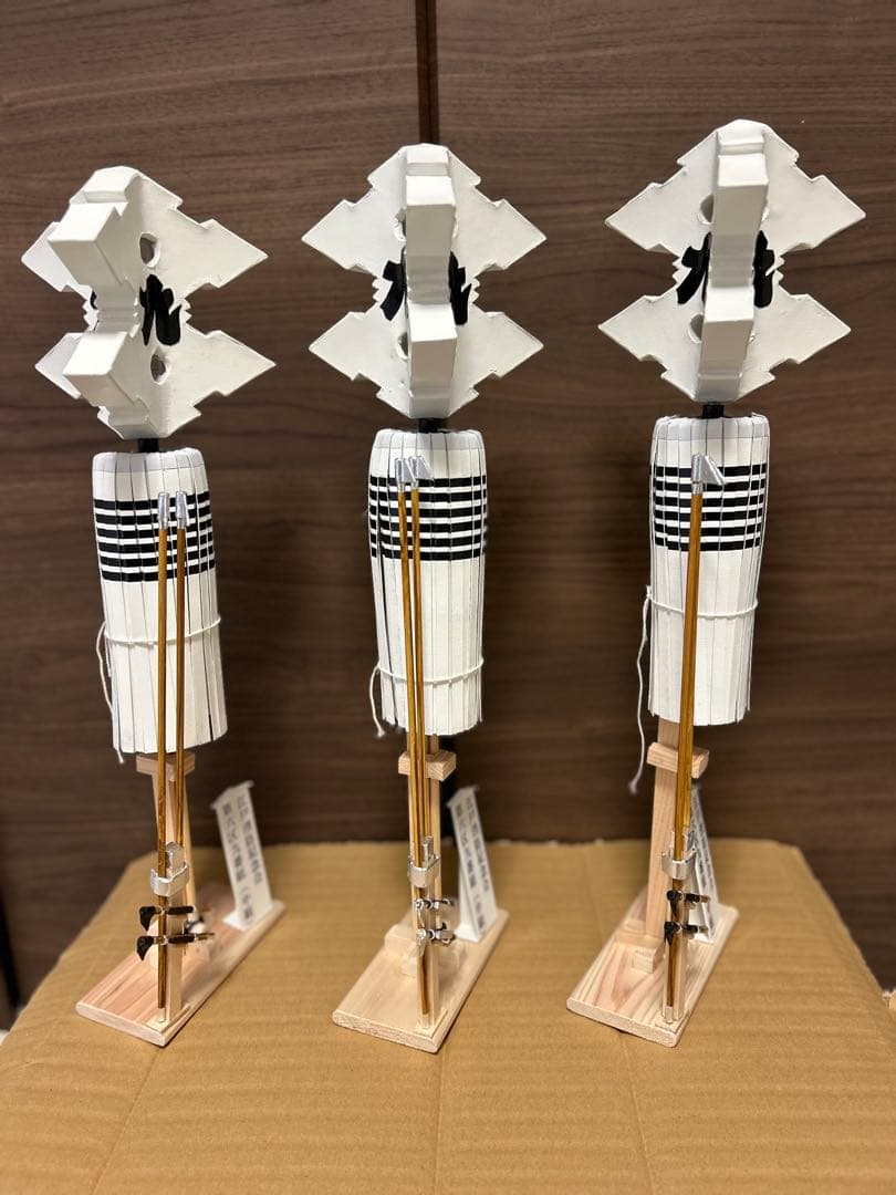 纏 江戸町火消し 手作り飾り纏　　　江戸消防記念会 第六区九番組 鳶口セット