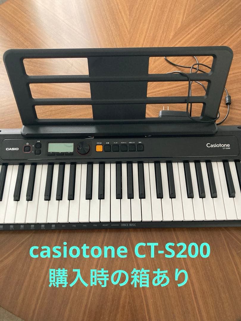 【お値下げ】CASIO CT-S200BK casiotone カシオトーン