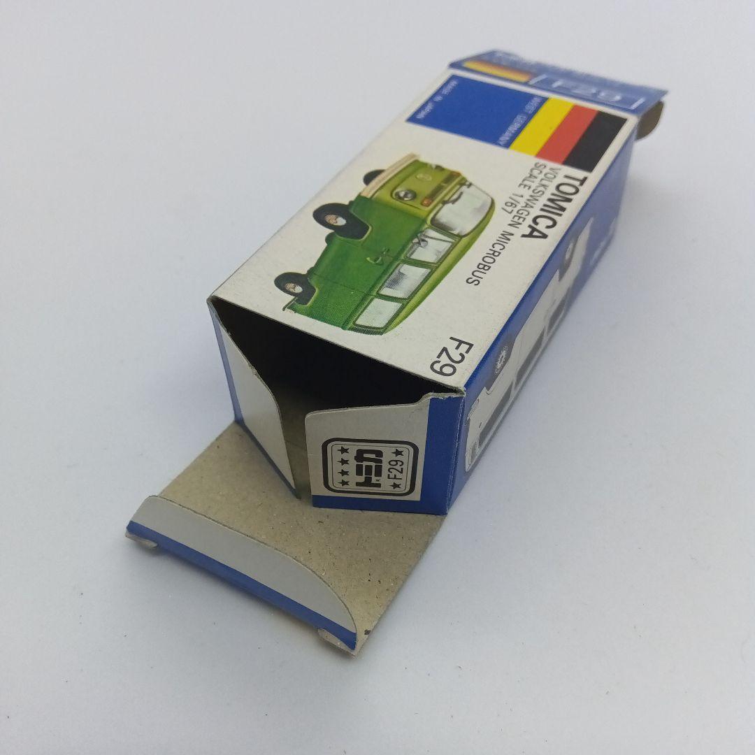 丸栄特注トミカ 名古屋オリンピック88 フォルクスワーゲンマイクロバス 赤☓白