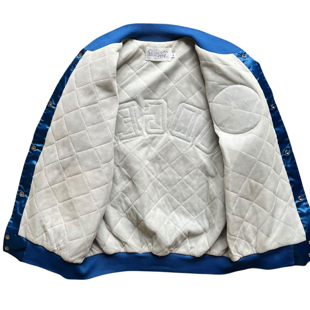 希少 Chalk line L ドジャース 刺繍ワッペン スタジャン USA製