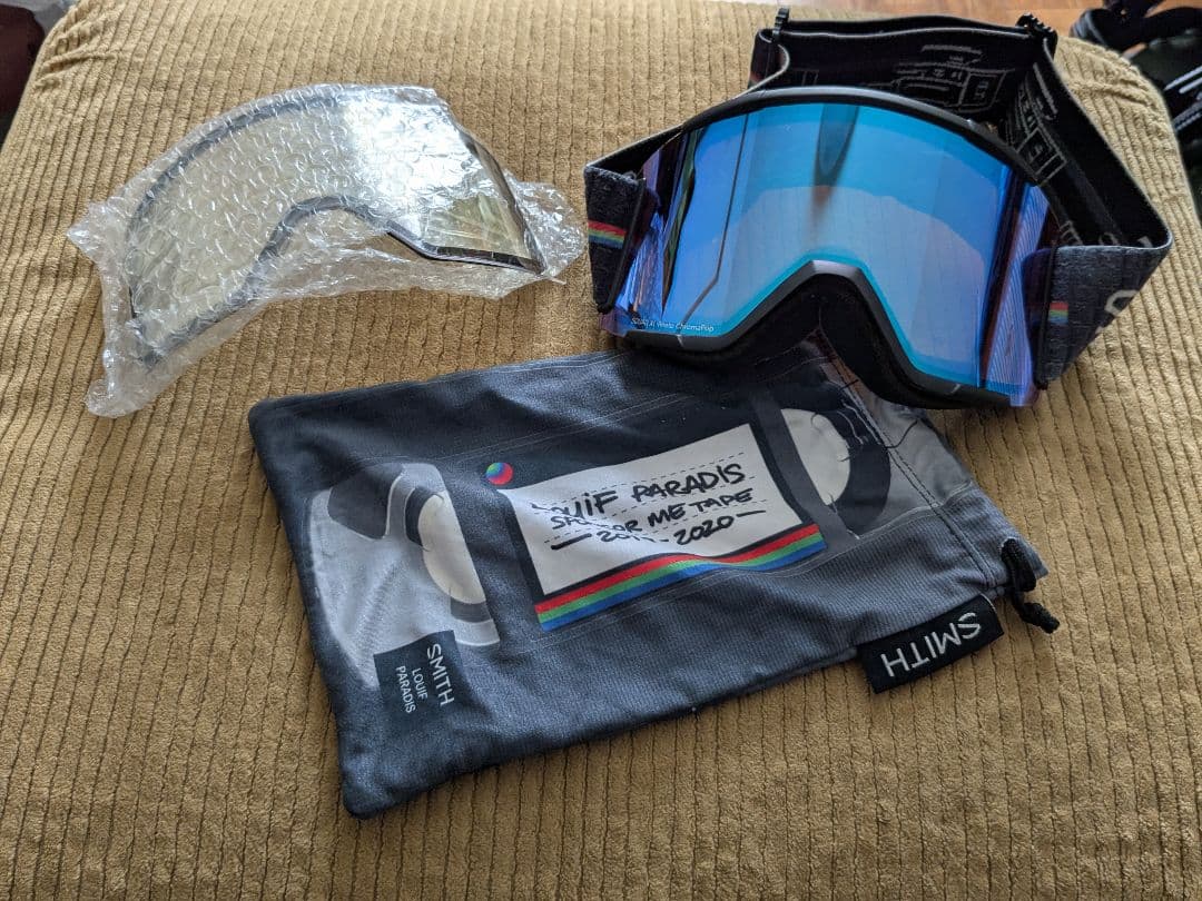 スキー・スノーボードアクセサリー SMITH SQUAD XL Photo ChromaPop