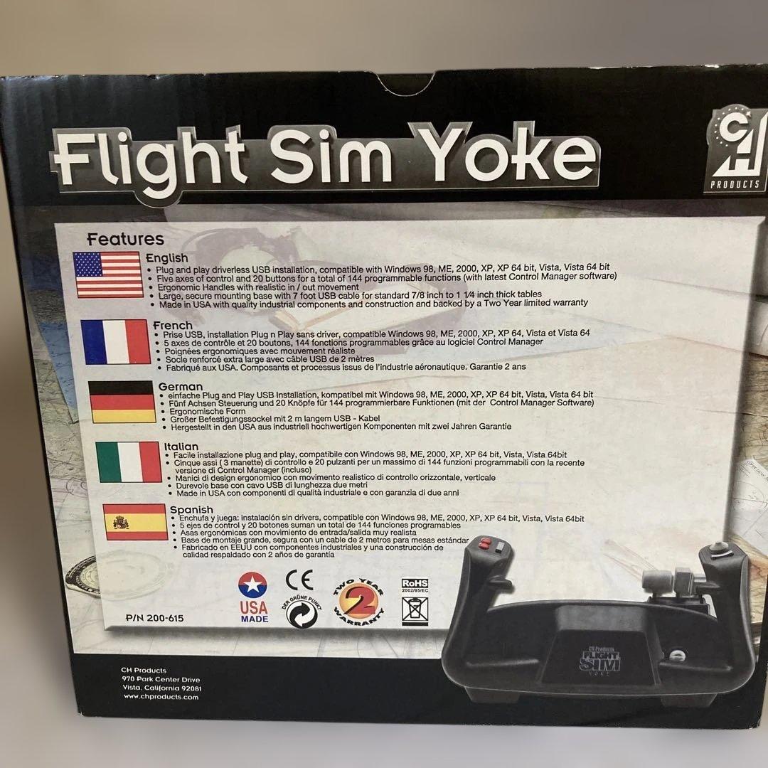 その他 CH Products Flight Sim Yoke