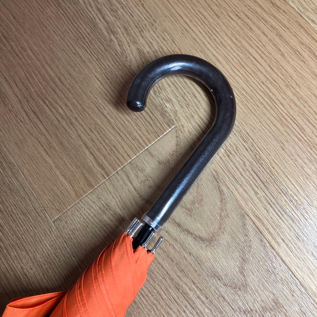 【未使用品】ポロラルフローレン ボーダー 長傘 ジャンプ式 耐風傘 ネイビー