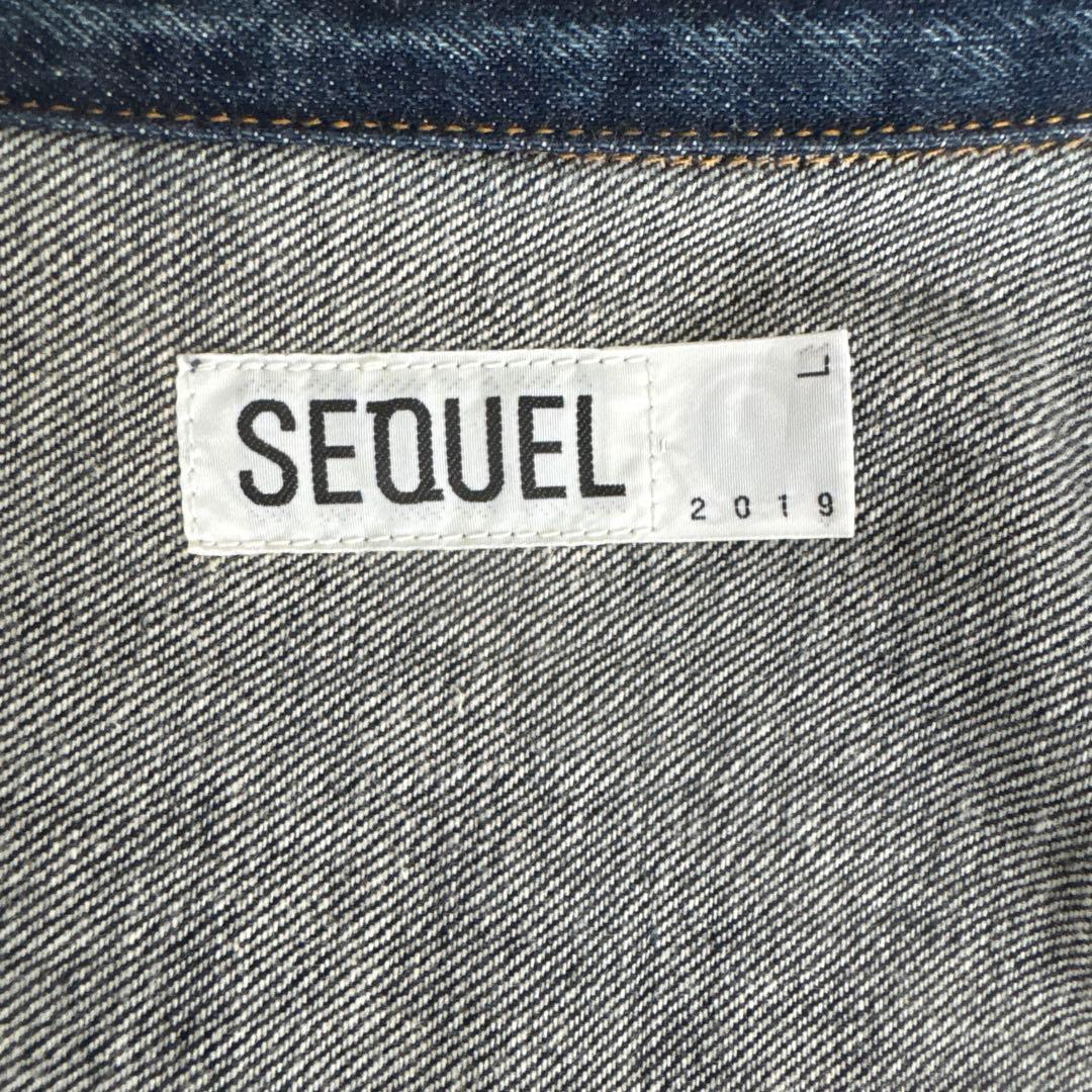 シークエル × フラグメント　デニムジャケット L