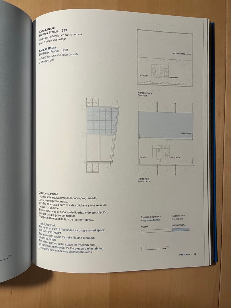 lacaton&vassal 建築設計の洋書