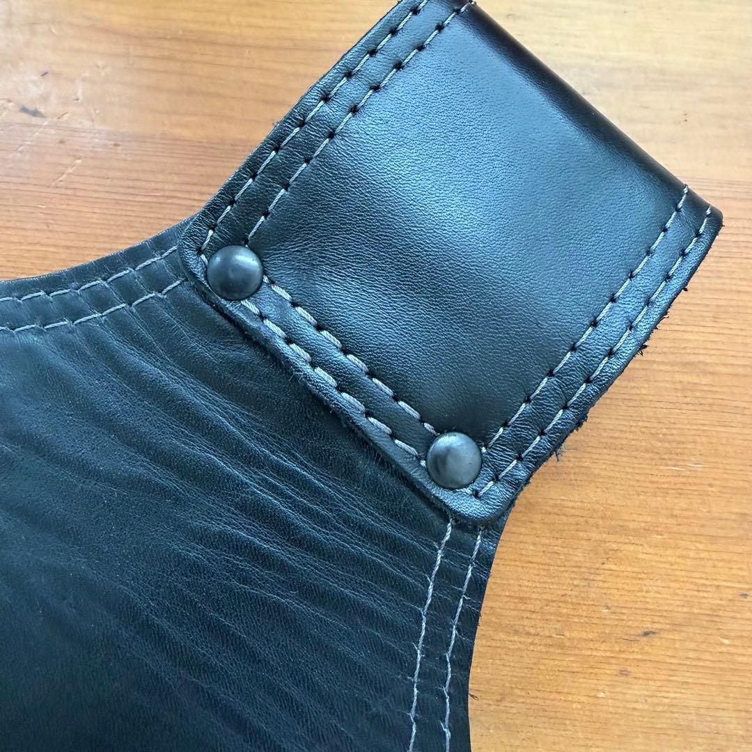 KADOYA ブラック レザー ウォレットホルスター ウォレットホルダー美品