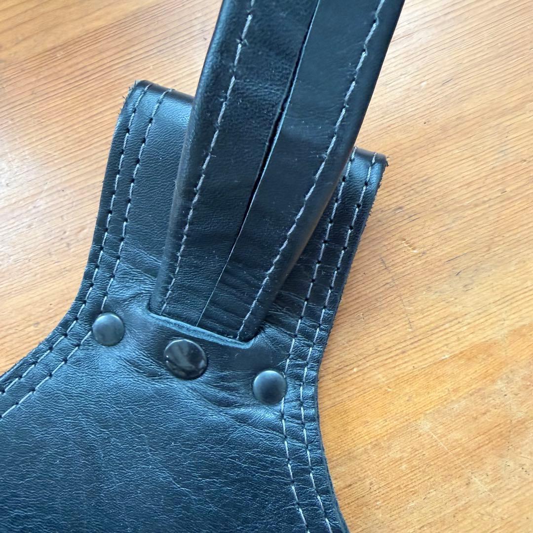 KADOYA ブラック レザー ウォレットホルスター ウォレットホルダー美品