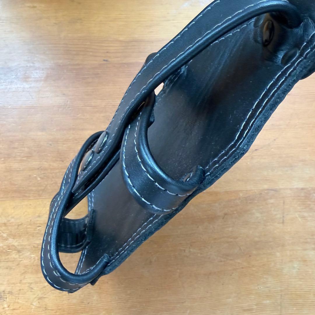 KADOYA ブラック レザー ウォレットホルスター ウォレットホルダー美品