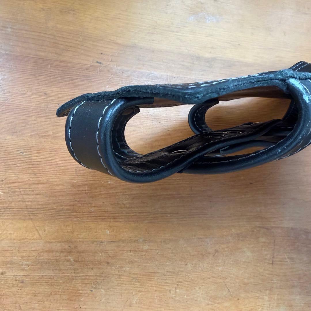 KADOYA ブラック レザー ウォレットホルスター ウォレットホルダー美品