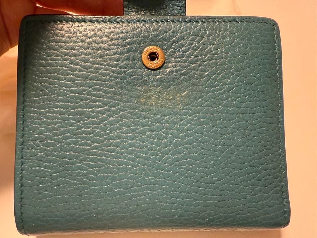 GUCCI 二つ折り財布　美品　値下げ❗️