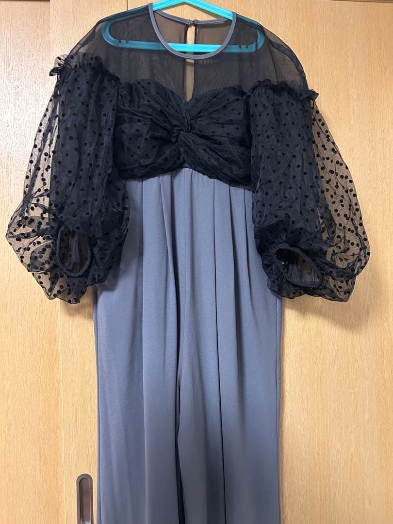 結婚式 アンドレスド　flocky dot pants dress 【Lサイズ】